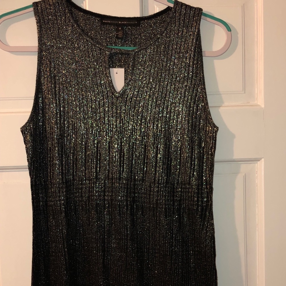 NWT WHBM black shell, Medium